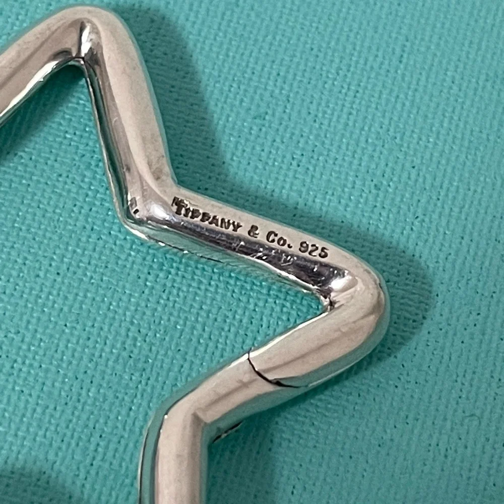 Tiffany & Co. Vintage Silver Star Keychain - Picture 3 of 4